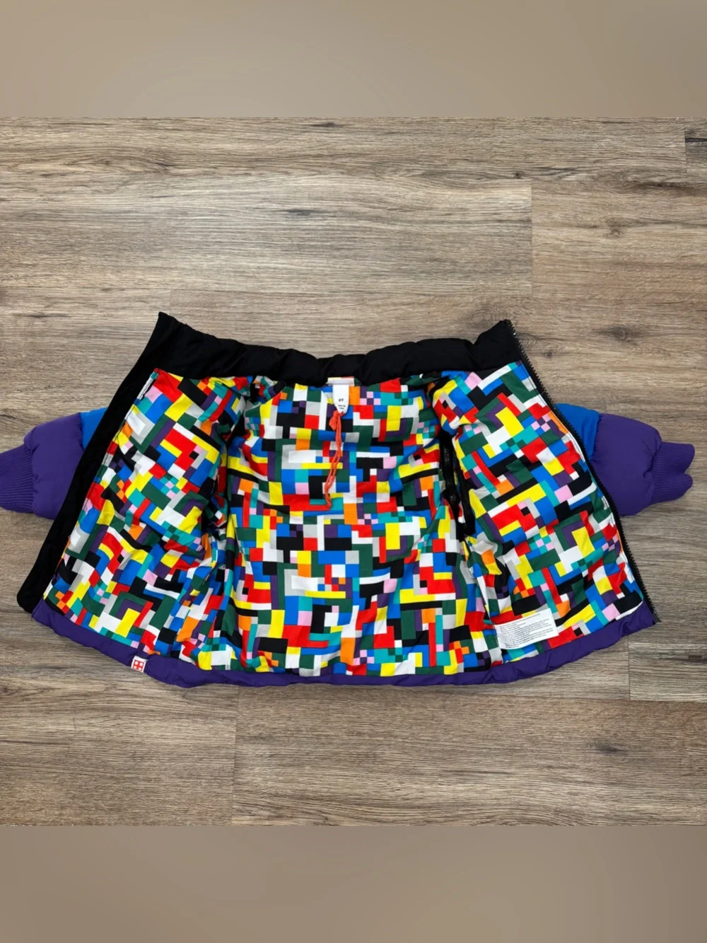 Lego Purple & Blue Colorblock Jacket with Removable Sleeves Vest by Target